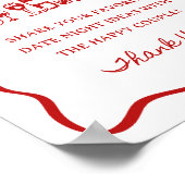 8x10" handgeschriebene Ideen für die Nacht von Wav Poster (Ecke)