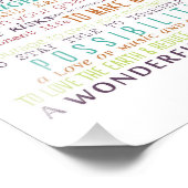 8x10 Kinderwörterbuch-Regeln Fotodruck (Ecke)