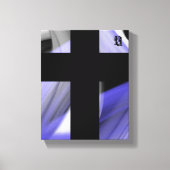 8x10" Lavendel Moon Trend Abstrakt Art Violet Leinwanddruck (Vorderseite)