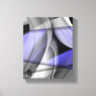 8x10" Lavendel Moon Trend Abstrakt Art Violet Leinwanddruck