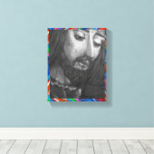 #8x10 # LIENZO Leinwanddruck (Insitu (Holzboden))