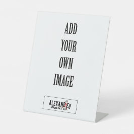 8x10 Party, Dusche oder Hochzeit Sockelschild