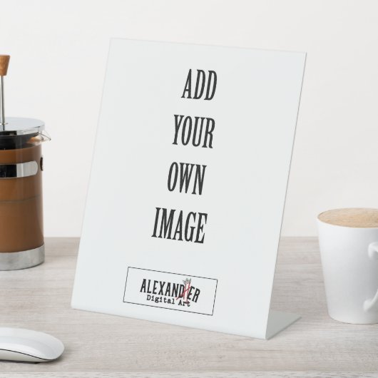 8x10 Party, Dusche oder Hochzeit Sockelschild (In SItu)