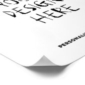 8x10 Poster - Hochformat (Ecke)