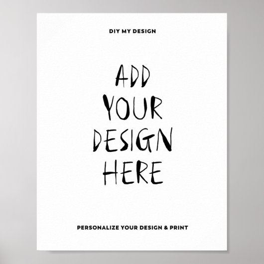 8x10 Poster - Hochformat (Vorne)