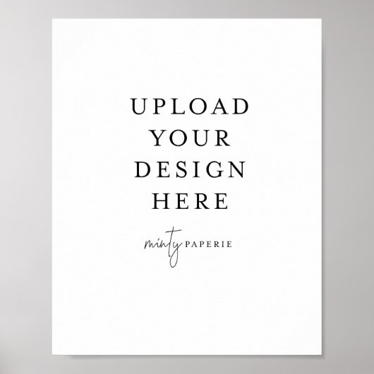 8x10 Poster - Portrait (Vorne)