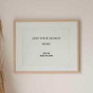 8x10" Poster Wall Street Art Horizontal