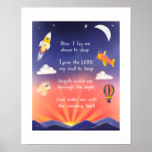 8x10 Print - Kinderabendgebet Poster (Vorne)