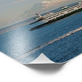 8x10 Rainier aus Puget Sound Fotodruck (Ecke)