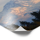 8x10 Rainier aus Puyallup, WA Fotodruck (Ecke)