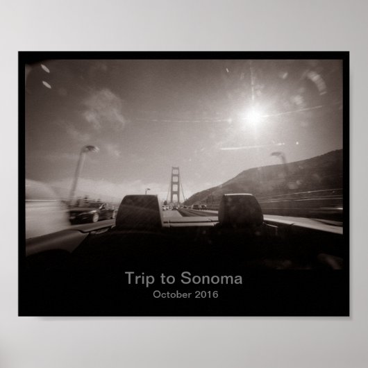 8x10 - Roadtrip zu Sonoma Poster (Vorne)