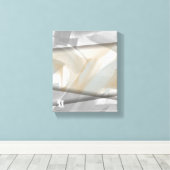 8x10" Sandy Tornado Trend Abstrakt Art Beige Leinwanddruck (Insitu (Holzboden))