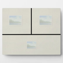 8x10 Tabletop Plaque - 3 Bilder unten Pano