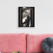 8x10" Terra’s Tender Whisper Abstract Brown Flower Leinwanddruck (Insitu (Wohnzimmer))