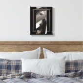 8x10" Terra’s Tender Whisper Abstract Brown Flower Leinwanddruck (Insitu (Schlafzimmer))