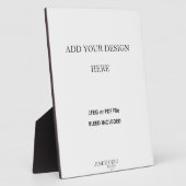 8x10" Tischplatte oben mit Standdruck Fotoplatte (Seite)