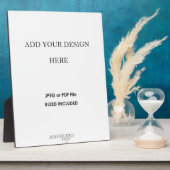 8x10" Tischplatte oben mit Standdruck Fotoplatte (Seite)