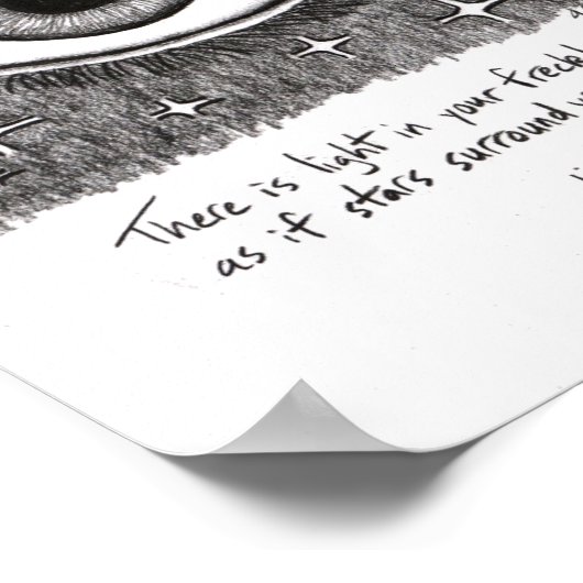 8x10 Wandplakat Poster (Ecke)