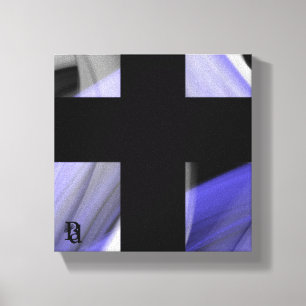 8x8" Lavendel Moon Trend Abstrakt Art Violet Leinwanddruck