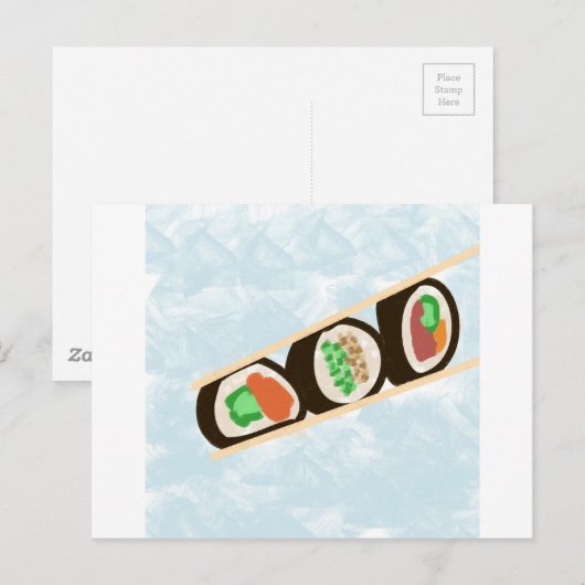 8x8 postkarte (Vorne/Hinten)