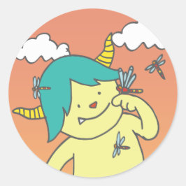 9月モンスターシール。 RUNDER AUFKLEBER