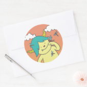 9月モンスターシール。 RUNDER AUFKLEBER (Umschlag)