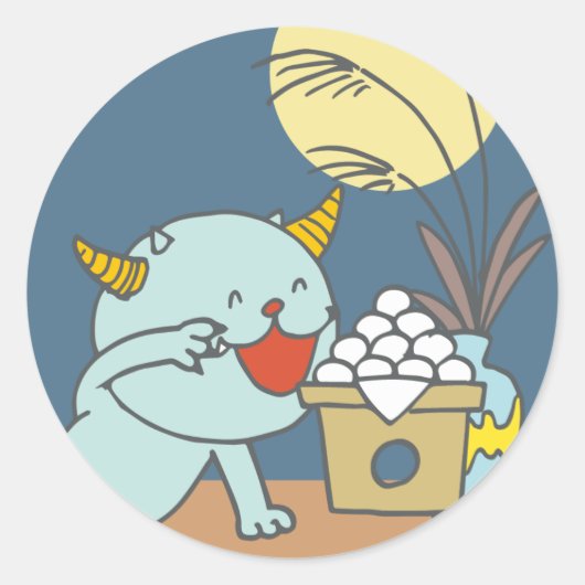 9月モンスターシール RUNDER AUFKLEBER (Vorderseite)