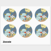 9月モンスターシール RUNDER AUFKLEBER (Blatt)