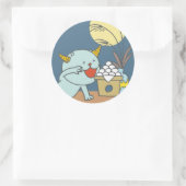 9月モンスターシール RUNDER AUFKLEBER (Tasche)