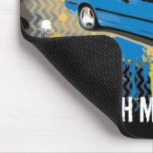 9000 aero, SCHWEDISCHES MUSKEL mousepad (Ecke)