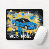 9000 aero, SCHWEDISCHES MUSKEL mousepad (Mit Mouse)