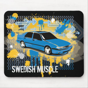 9000 aero, SCHWEDISCHES MUSKEL mousepad