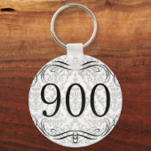 900 Bereichscode Schlüsselanhänger (Vorderseite)