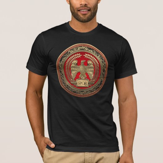 [900] Goldrömischer Kaiseradler T-Shirt (Vorderseite)