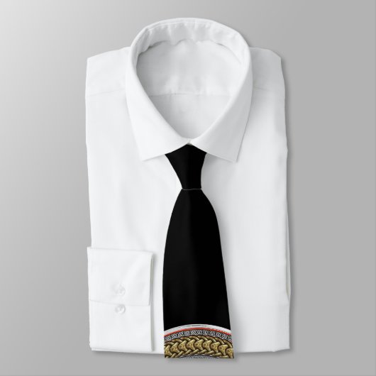 [900] Ritter Templar Wappen Krawatte (Gebunden)