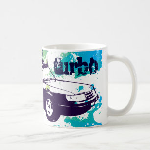 900 vert Turbo-Becher-Schmutz blau/Grün Kaffeetasse