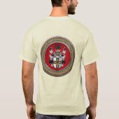 [900] Wappen-Teutonenkleid T-Shirt (Rückseite)