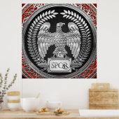 [901] Kaiseradler Silver Poster (Küche)