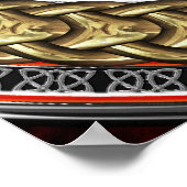 [901] Tempelwappen der Ritter Poster (Ecke)