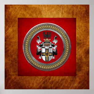 [901] Wappen-Teutonenkleid Poster