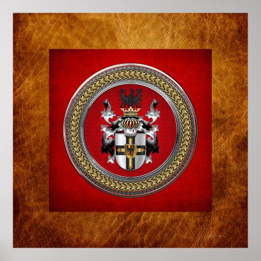 [901] Wappen-Teutonenkleid Poster (Vorne)