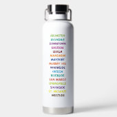 904 Neighborhoods Isolierte Flasche (Rückseite)