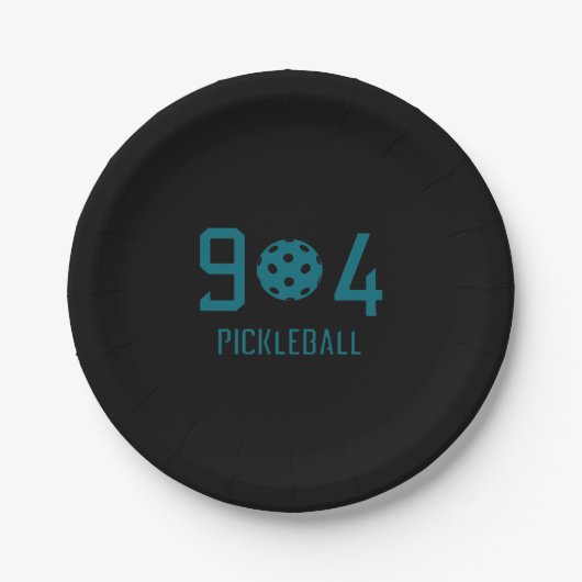 904 Pickleball 2 Pappteller (Vorderseite)