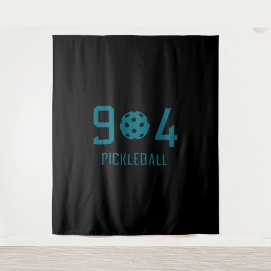 904 Pickleball 2 Wandteppich (Vorderseite)