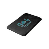 904 Pickleball Aquamarin Badematte (Schrägansicht)