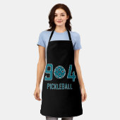 904 Pickleball Aquamarin Schürze (Getragen)