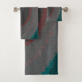 906 The World Is Abstract Badhandtuch Set (Insitu)