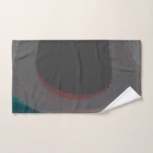 906 The World Is Abstract Badhandtuch Set (Handtuch)