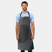 906 The World Is Abstract Schürze (Getragen)