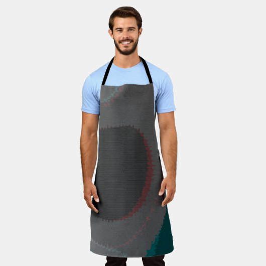 906 The World Is Abstract Schürze (Getragen)